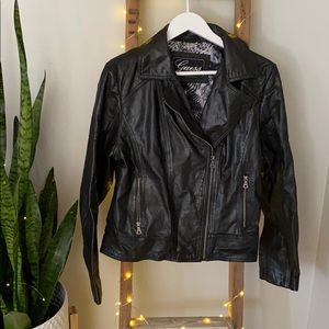 Guess Leather Jacket (XL)